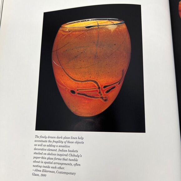CHIHULY 1998 Revised Expanded 2nd Edition Donald Kuspit Hardcover DJ 2002 - Picture 6 of 10